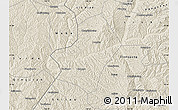 Shaded Relief Map of Liulin