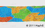 Political Panoramic Map of Liulin
