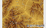 Physical Map of Loufan