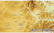 Physical 3D Map of Lucheng