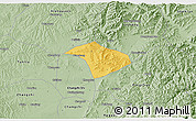 Savanna Style 3D Map of Lucheng