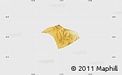 Physical Map of Lucheng, single color outside
