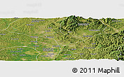 Satellite Panoramic Map of Lucheng
