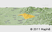 Savanna Style Panoramic Map of Lucheng