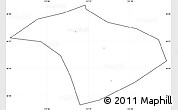 Blank Simple Map of Lucheng, cropped outside, no labels