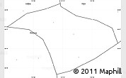 Blank Simple Map of Lucheng