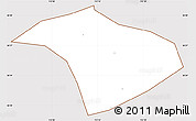 Classic Style Simple Map of Lucheng, cropped outside