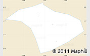 Classic Style Simple Map of Lucheng, single color outside