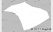 Gray Simple Map of Lucheng
