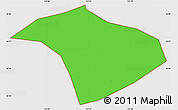 Political Simple Map of Lucheng, cropped outside