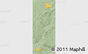 Savanna Style 3D Map of Pinglu