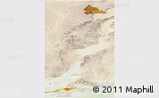 Physical Panoramic Map of Pinglu, lighten