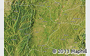 Satellite Map of Qin Xian