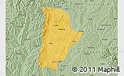 Savanna Style Map of Qin Xian