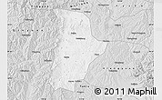 Silver Style Map of Qin Xian