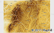 Physical 3D Map of Qinyuan