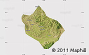 Satellite Map of Shenchi, cropped outside