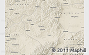 Shaded Relief Map of Shenchi