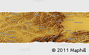 Physical Panoramic Map of Shenchi