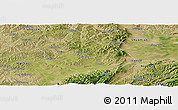 Satellite Panoramic Map of Shenchi