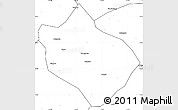 Blank Simple Map of Shenchi