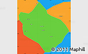 Political Simple Map of Shenchi