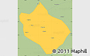 Savanna Style Simple Map of Shenchi