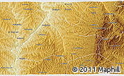 Physical 3D Map of Shilou