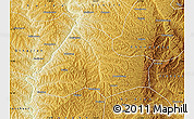 Physical Map of Shilou