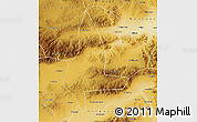 Physical Map of Tianzhen