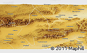 Physical Panoramic Map of Tianzhen