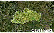 Satellite 3D Map of Tunliu, darken