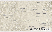 Shaded Relief 3D Map of Tunliu