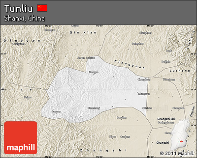 Classic Style Map of Tunliu