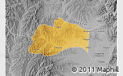 Physical Map of Tunliu, desaturated