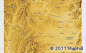 Physical Map of Tunliu