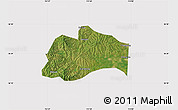 Satellite Map of Tunliu, cropped outside