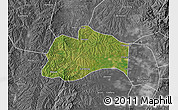 Satellite Map of Tunliu, desaturated