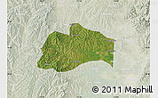 Satellite Map of Tunliu, lighten