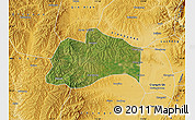 Satellite Map of Tunliu, physical outside