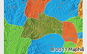 Satellite Map of Tunliu, political outside