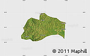 Satellite Map of Tunliu, single color outside