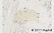 Shaded Relief Map of Tunliu, lighten