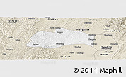 Classic Style Panoramic Map of Tunliu