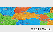 Political Panoramic Map of Tunliu