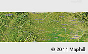 Satellite Panoramic Map of Tunliu