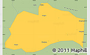 Savanna Style Simple Map of Tunliu