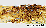 Physical Panoramic Map of Wutai