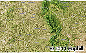 Satellite 3D Map of Xi Xian