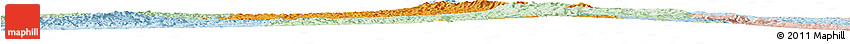 Political Horizon Map of Xi Xian, lighten Political Horizon Map of Xi Xian, lighten